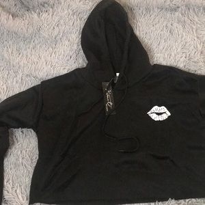 Crop hoodie